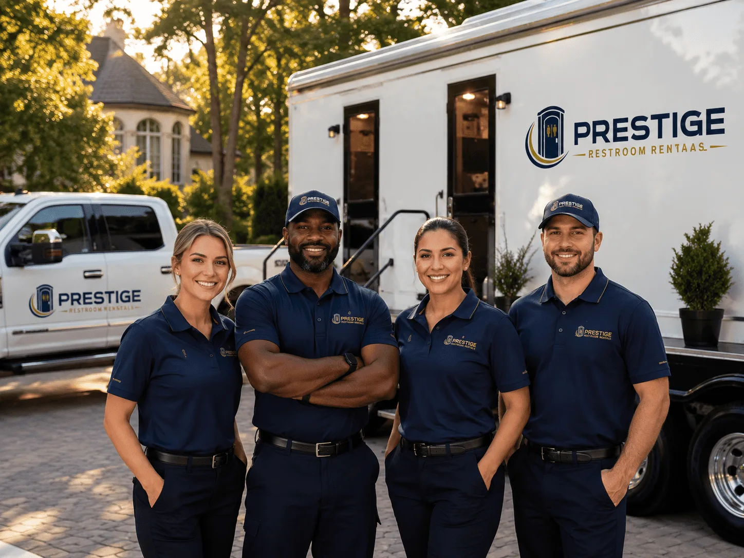Trusted Luxury Portable Restrooms company in Willard, NC